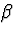 $\beta$