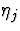 $\eta_j$