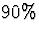 $90\%$