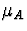 $\mu_{A}$