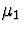$\mu_1$