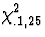 $\chi^2_{.1,25}$
