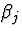 $\beta_j$