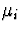 $\mu_i$