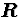 $\mbox{\boldmath$R$}$