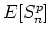 $E[S_n^p]$