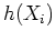 $h(X_i)$